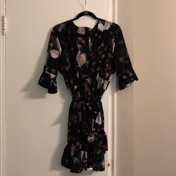 Romper w Cranes - Picture 1 of 4